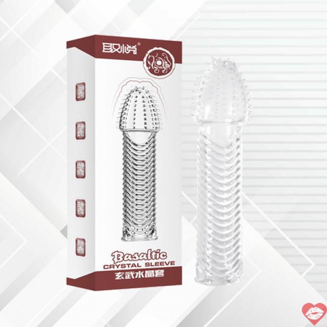 Kho sỉ Bao cao su đôn dên tăng kích thước Aichao - Gân gai nhập khẩu