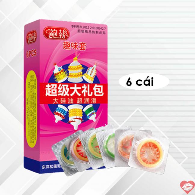 Đại lý Bao cao su Runbo - Gân gai lớn - Hộp 6 cái giá tốt