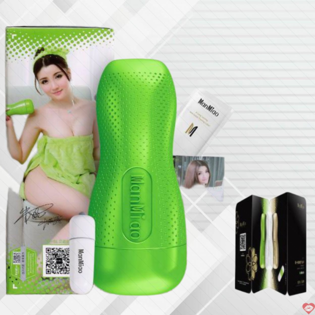 ManMiao Shake Cup âm đạo giả mini mềm mại tinh tế kích thích cực đỉnh 