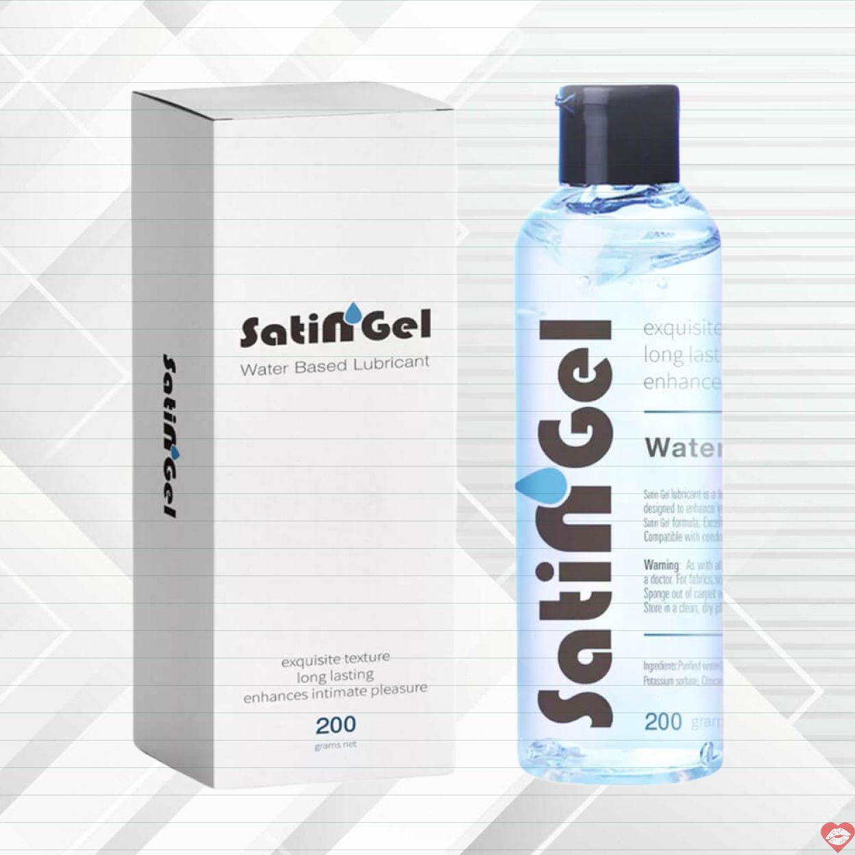 Gel bôi trơn Satin 200g an toàn tự nhiên kích thích yêu 